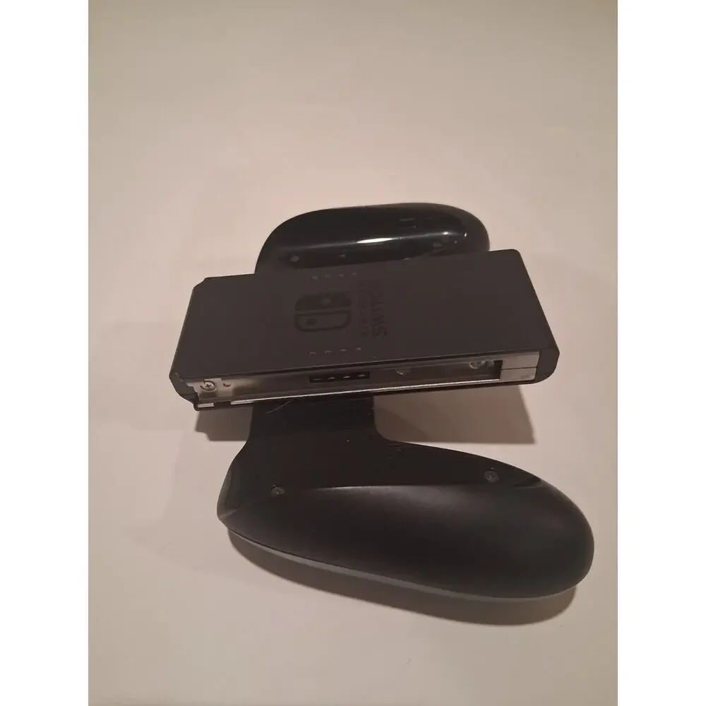 Official Nintendo Switch Joy-Con Comfort Grip Black OEM Controller Holder...